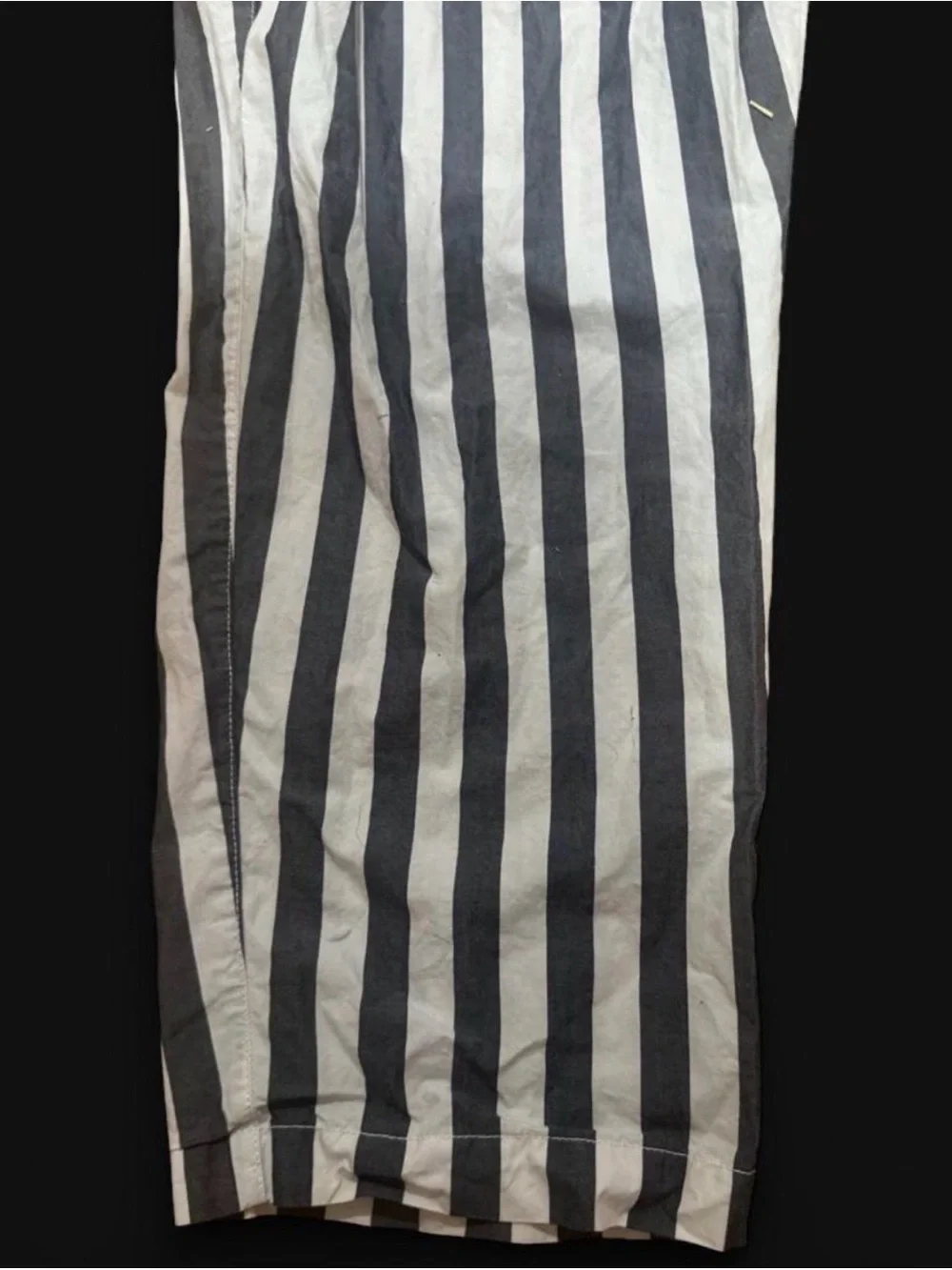 Urban Outfitters Striped High Waisted Pleated Balloon Trouser 6 - Picture 5 of 8
